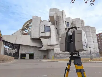 3D laser scanner for buildings